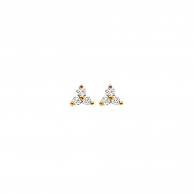 Hot Diamonds HD x JJ White Topaz Micro Stud Earrings DE753
