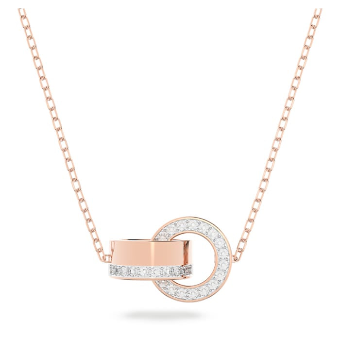 Swarovski hollow Rose Tone Pendant 5636496
