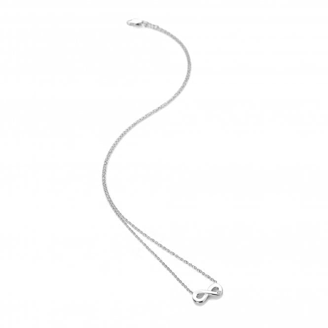 Hot Diamonds Silver Infinity Necklace DP893