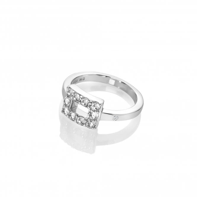 Hot Diamonds Silver Echo Ring DR240