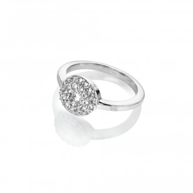 Hot Diamonds Silver Forever White Topaz Ring DR245