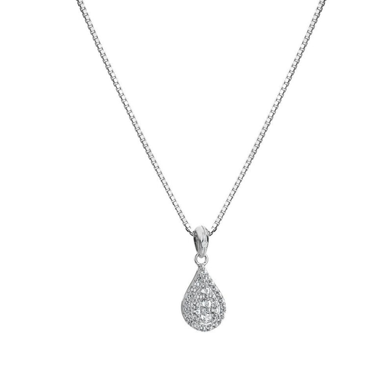 Hot Diamonds Glimmer White Topaz Pendant DP913