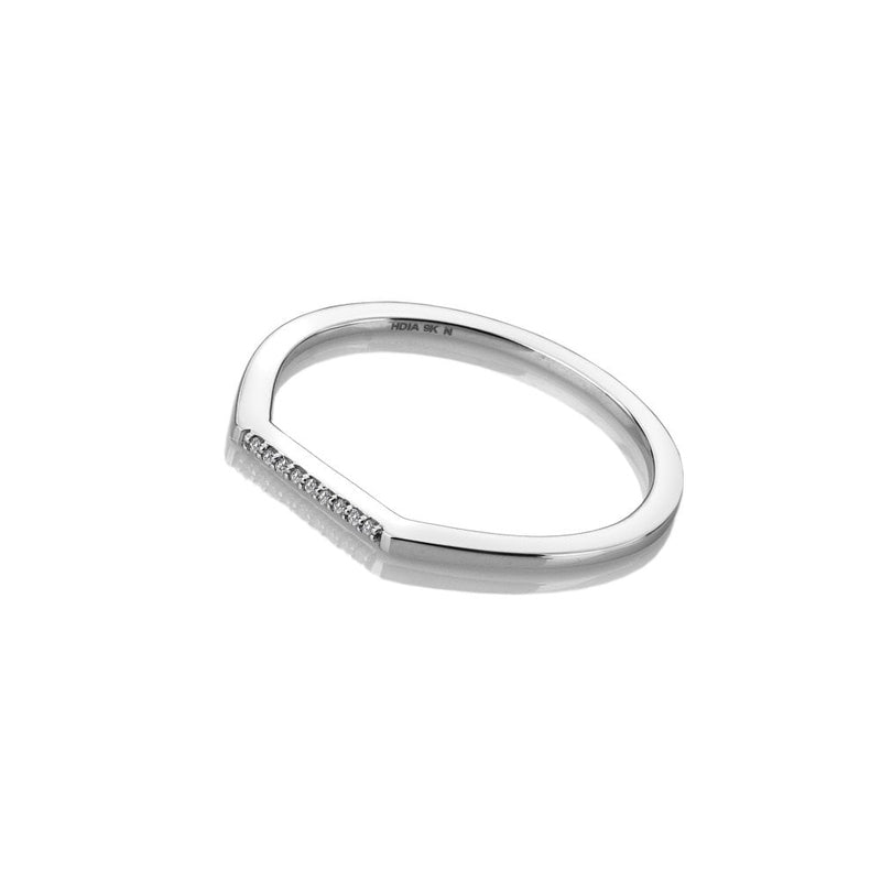 Hot Diamonds 9ct White Gold Tranquility Ring