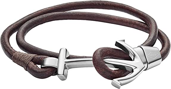 Fossil Men Stainless Steel Cuff Bracelet - JF02882040