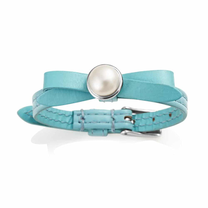 Jersey Pearl Ciel Bracelet JOLI-RO - Turq