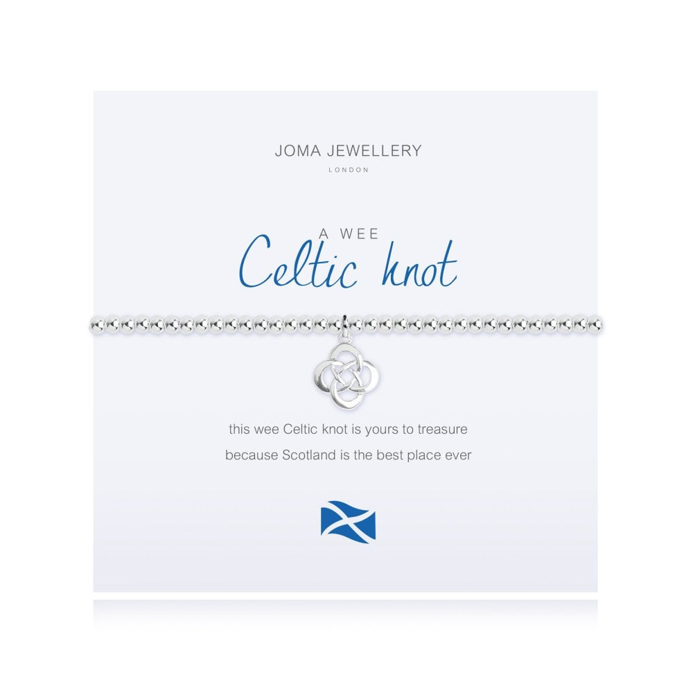 JOMA JEWELLERY A Wee Celtic Knot Bracelet Scottish 1817