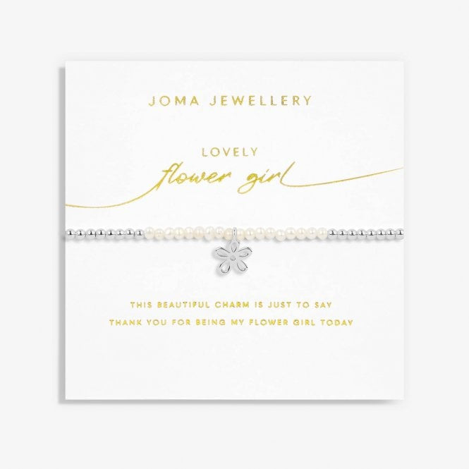 Joma Bridal Pearl Bracelet 'Lovely Flower Girl' C562