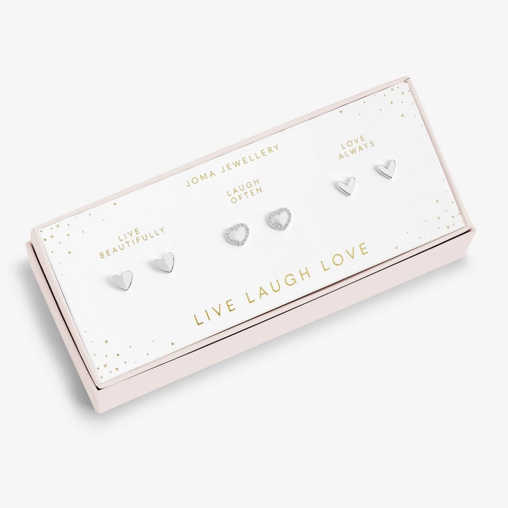 Joma Celebration Earring Set 'Live Laugh Love' 5613