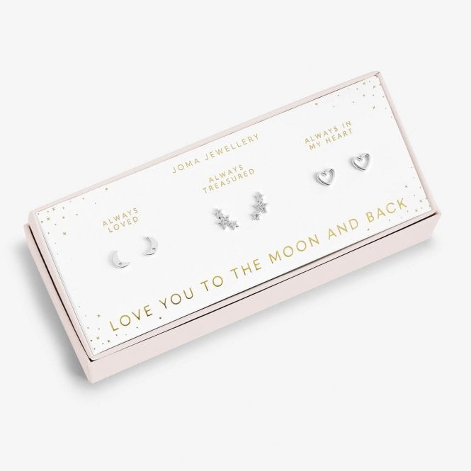 Joma Celebration Earring Set 'Love You To The Moon And Back' 5612