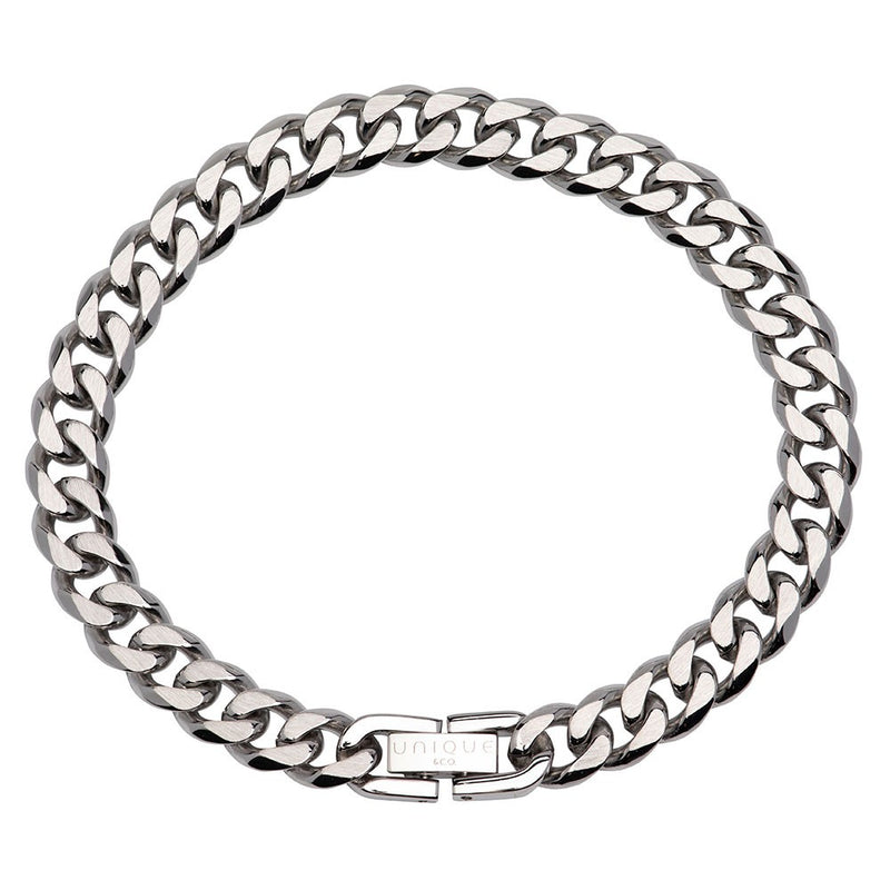 Unique & Co Stainless Steel Bracelet Matte and Polished LAB-155