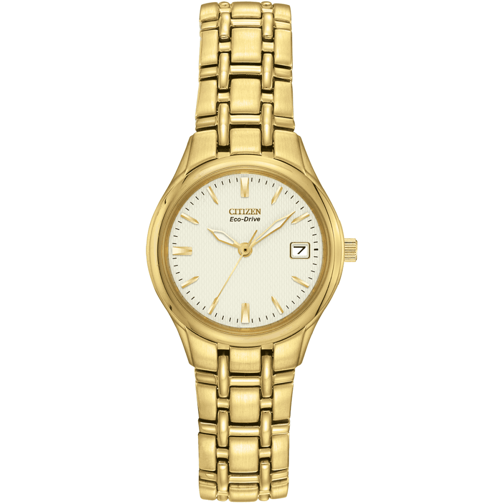 Citizen Ladies Yellow Tone Watch EW1262-55P