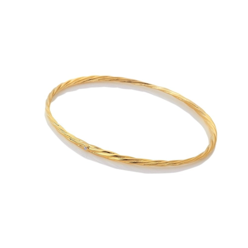 Hot Diamonds Entwine bangle DL640