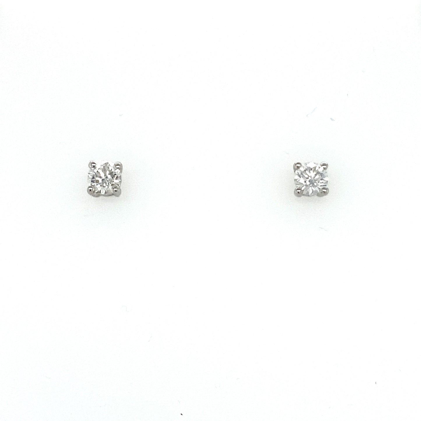 18ct White Gold 0.40ct Diamond Stud Earrings
