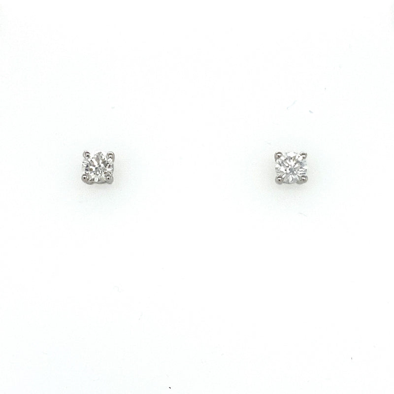 18ct White Gold 0.40ct Diamond Stud Earrings