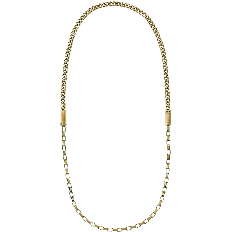 DKNY Gold Plated Magnetic Chambers Necklace NJ2177710