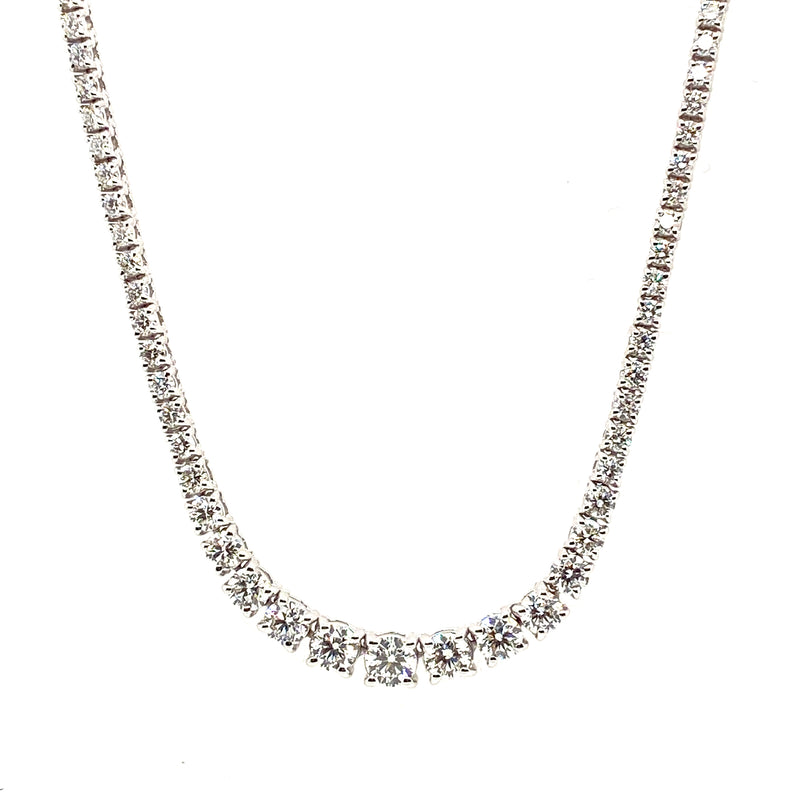 18ct Gold Diamond Necklace NK92