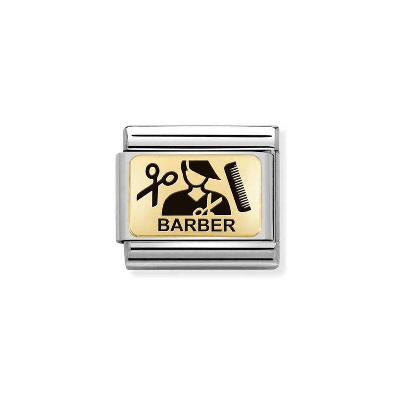 Nomination Gold Barber Charm 030166-13