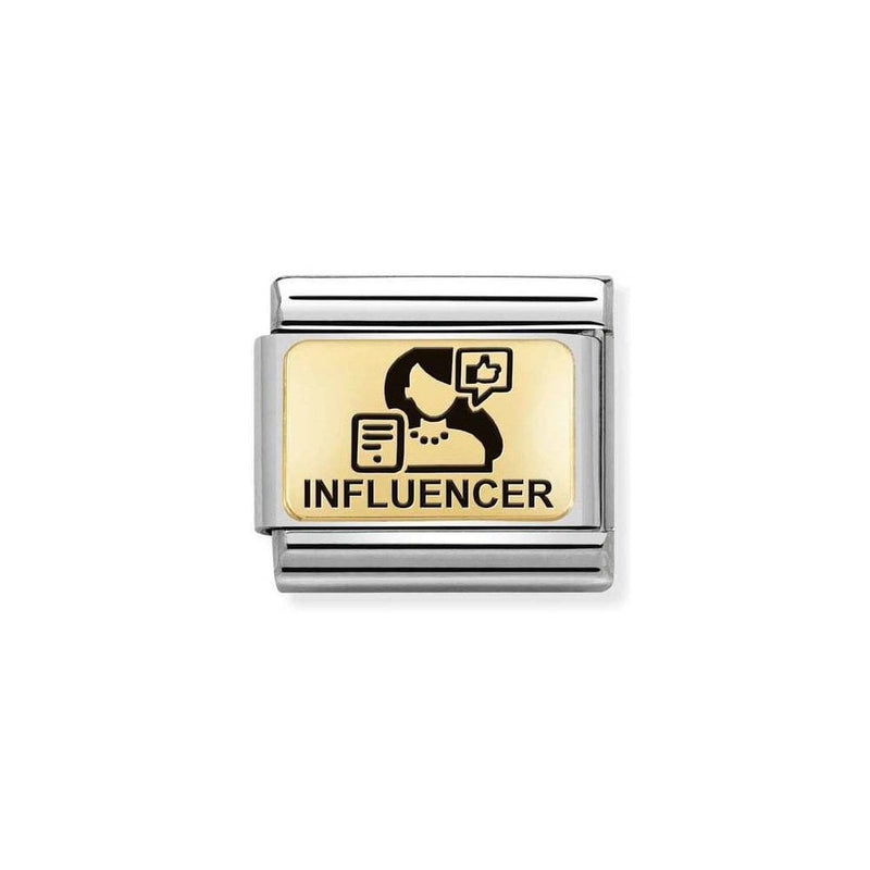 Nomination Gold Influencer Charm 030166-07