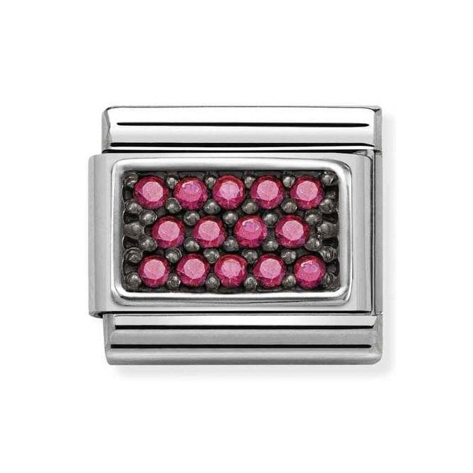 NOMINATION Fuchsia CZ Charm 330324-16