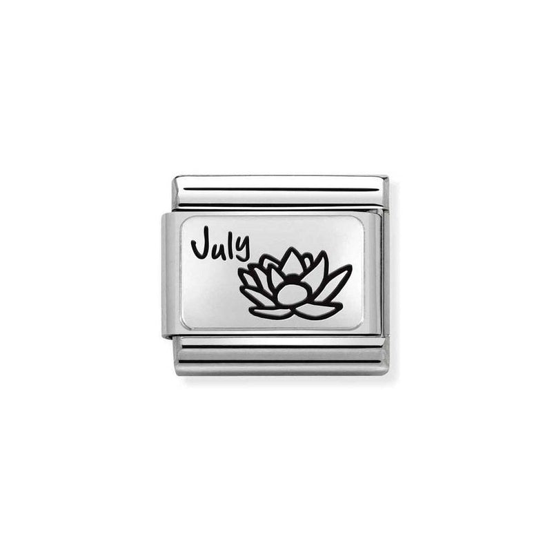 Nomination Silver July Flower Charm 330112-19
