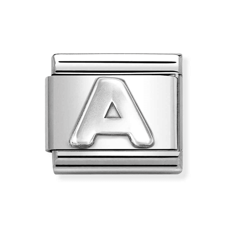 NOMINATION CLASSIC Silvershine Letter "A" Charm 330113/01