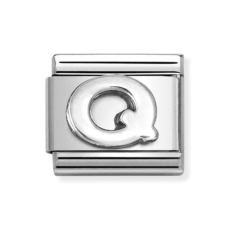 NOMINATION CLASSIC Silvershine Letter "Q" Charm 330113/17