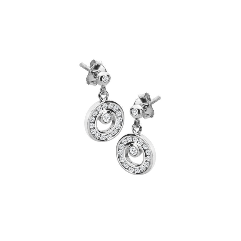 Hot Diamonds Orbit Drop Earrings DE744