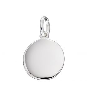 Elements Silver Disc Pendant P4778