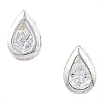 3.5mm Cubic Zirconia Earrings