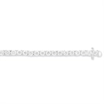 Silver Cubic Zirconia Tennis Bracelet