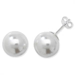 13mm Synthetic Pearl Earrings