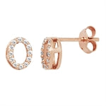 Rose oval Earrings