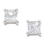 SIlver Cubic Zirconia Earrings - CZ