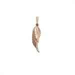 Rose Angel Wing Pendant