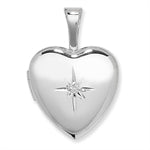 Heart Locket Diamond Pendant