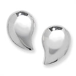 Plain Tear Stud Earrings