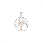 Rose Tree of Life Pendant