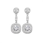 Cubic Zirconia Fancy Drop Earrings