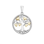 Cubic Zirconia Tree of Life Pendant