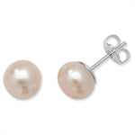 Pink Freshwater Pearl Earrings