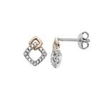 RoseP Cubic Zirconia Earrings