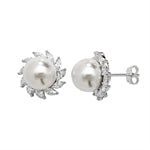 Synthetic Pearl Earrings