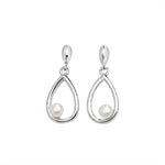 Drop Synthetic Pearl Earrings