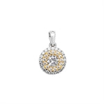 Cubic Zirconia Citrine Pendant