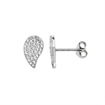 Teardrop Cubic Zirconia Earrings