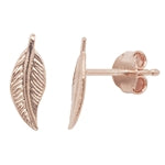 Rose Dianty Fallen Leaf Earrings