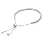 Classic Cubic Zirconia Toggle Bracelet