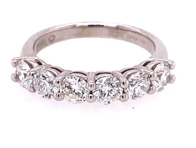 Platinum Diamond Six Stone Ring RN5493 - 1.55ct