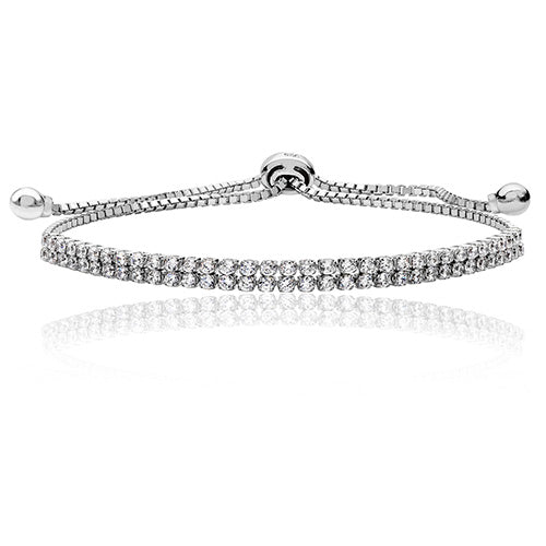 Silver Double Row Bracelet