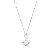 ChloBo Silver Quinary Star Necklace SN3027